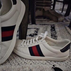 Gucci Ace leather Low sneakers